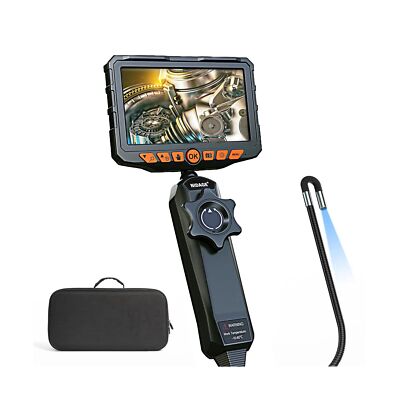 Two-Way Articulating Borescope NIDAGE 0.24in Articulated Endoscope Camera wit...