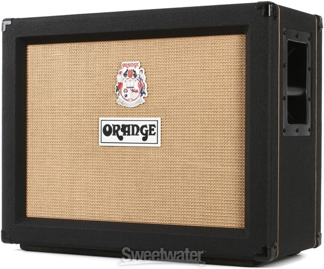 orange 2x12 cab black