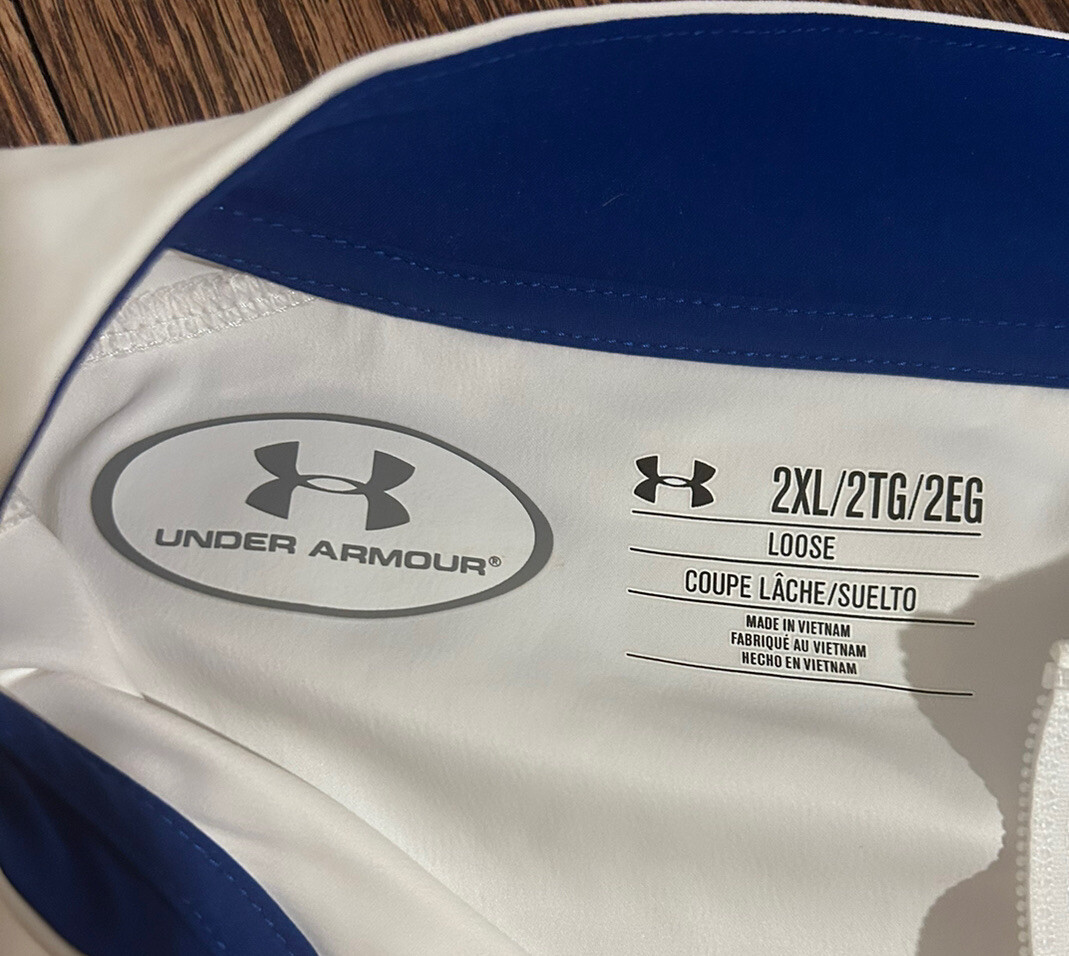 Under Armor 1/4 Zip Pullover Wind Jacket Size 2x … - image 2