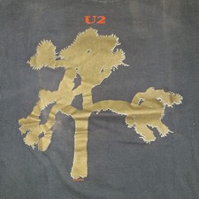 Vintage U2 Joshua Tree Tour 1987 2-Sided T-Shirt  Men's XL (L)