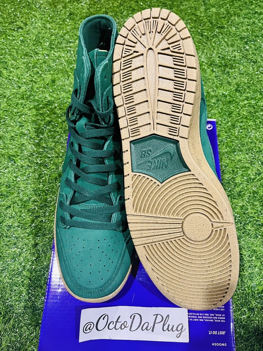 Size 14 - Nike Dunk Pro Decon SB High Gorge Green for sale online