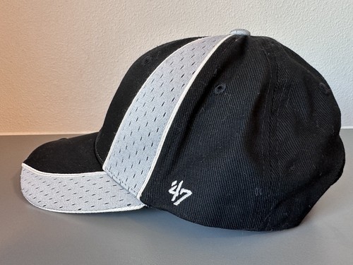 Cappello da baseball 47 MLB nero Yankees regolabile NEW YORK CLASSICO MODERNO GRIGIO NERO - Foto 3 di 15