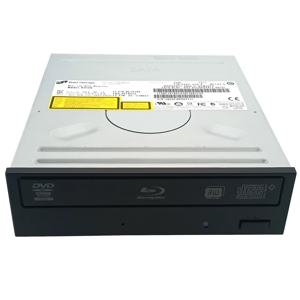 Grabadora Bluray 16X PC de escritorio interna SATA BDXL DVD grabadora de CD lector de películas 3D Foto 4 de 4