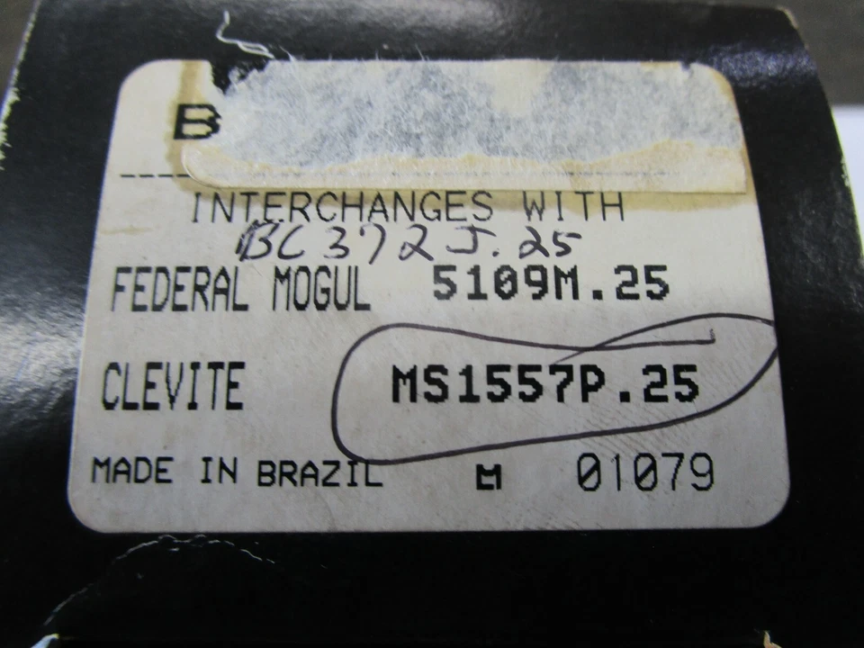 Nuevo stock antiguo Enginetech BC372J .25mm 81-85 Ford Escort EXP Lynx 1.6L Turbo Foto 4 de 4