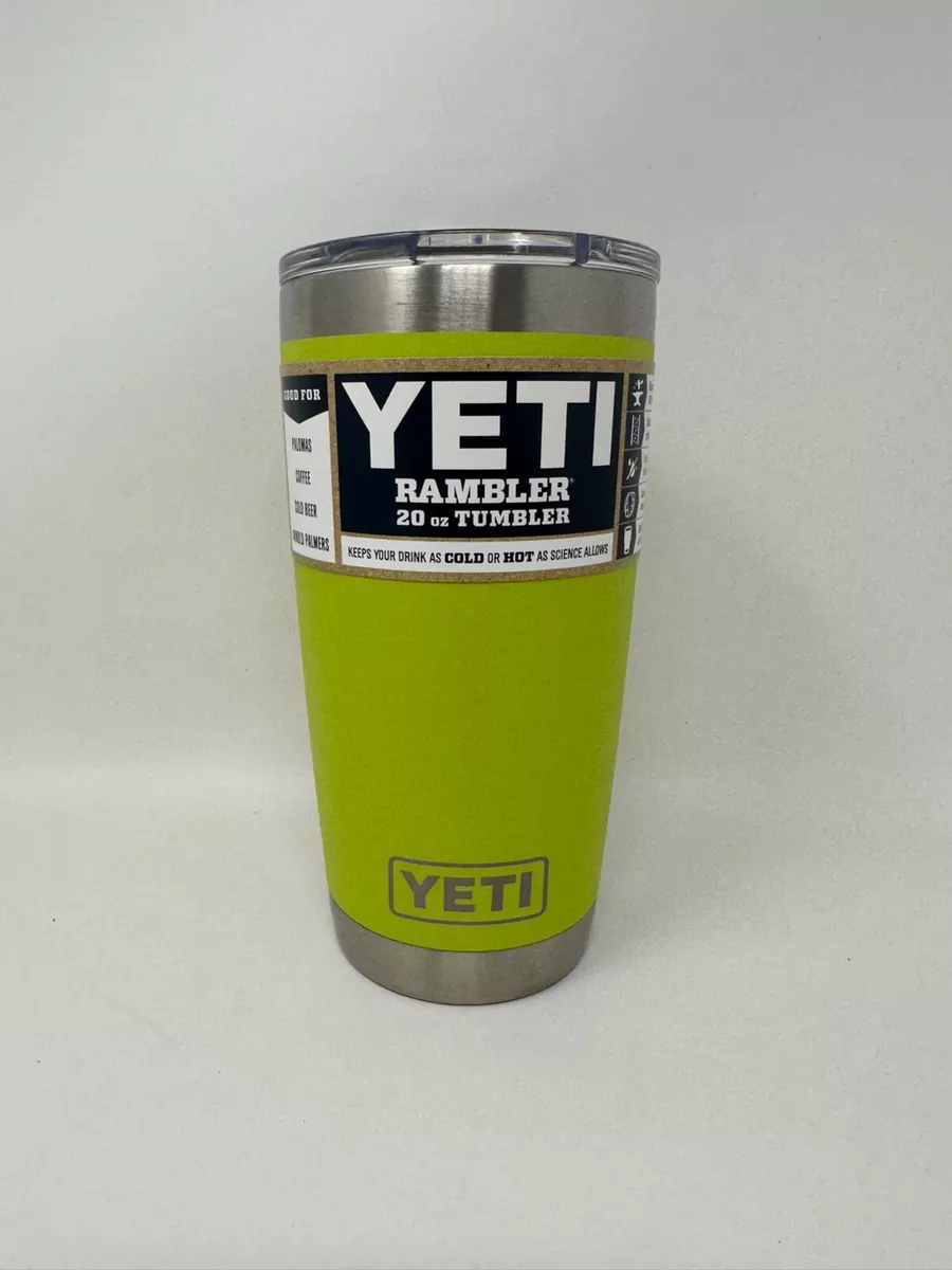 YETI: Chartreuse Drinkware Has Arrived