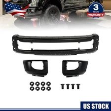 For 2020-2022 Ford F-250 F-350 Super Duty Front Bumper Face Bar W/Fog Light Hole