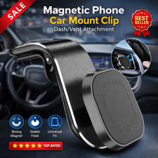Image of Car Phone Magnetic  Holder Strong Dashboard Mount 360° Rotating Air Vent UK