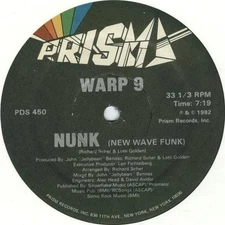Warp 9, Nunk (New Wave Funk), (12"), VG+, 3791653187