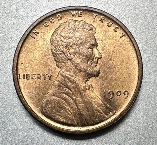 1909 VDB  LINCOLN CENT   CHOICE BU  RB  #1912