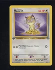 Auction #1 1999 Pokemon Jungle 1st Edition #56/64 Meowth