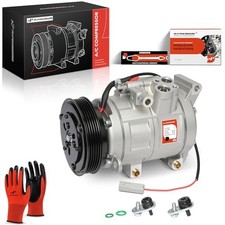 Air Conditioner AC Compressor with Clutch Compatible with Mazda 3 2.0L 2010