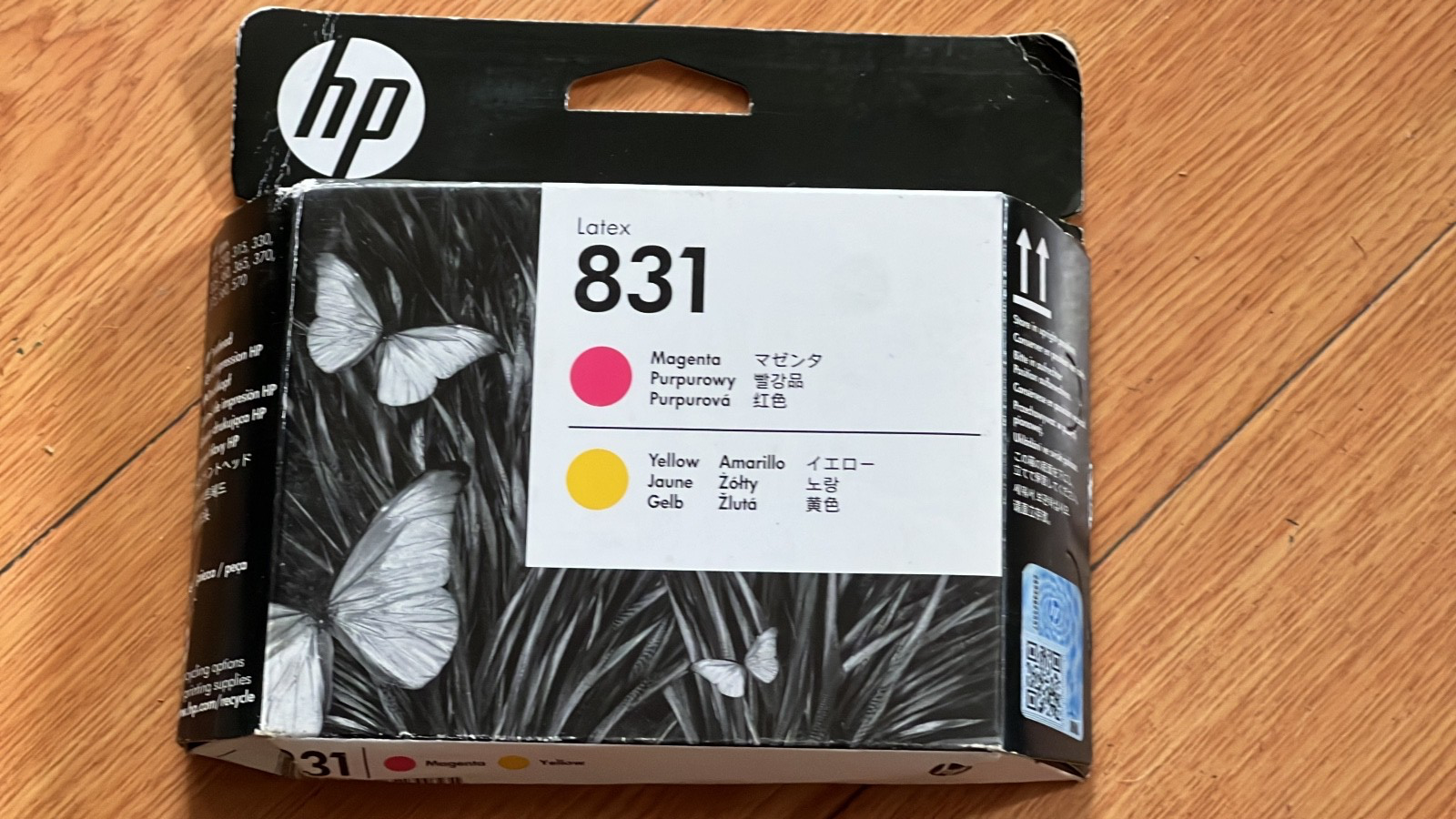 2021 HP CZ678A 831 Yellow/Magenta Printhead Latex 360 365 560 570 115 315 335