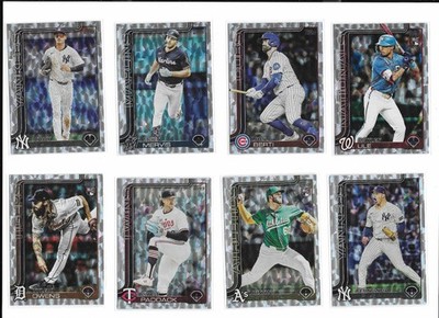 50 Pc Lot 2025 Topps Update Silver Foilboard Super Box Exclusive RC