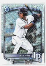 2025 Bowman Draft #BDC-114 Dean Moss Chrome Mojo Refractor