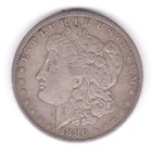 1886 Morgan Silver Dollar - Philadelphia Mint 90% Silver AU Detail FREE SHIP
