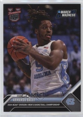 2023-24 Bowman U Now NCAA March Madness Black 6/99 Armando Bacot #20 1cc7