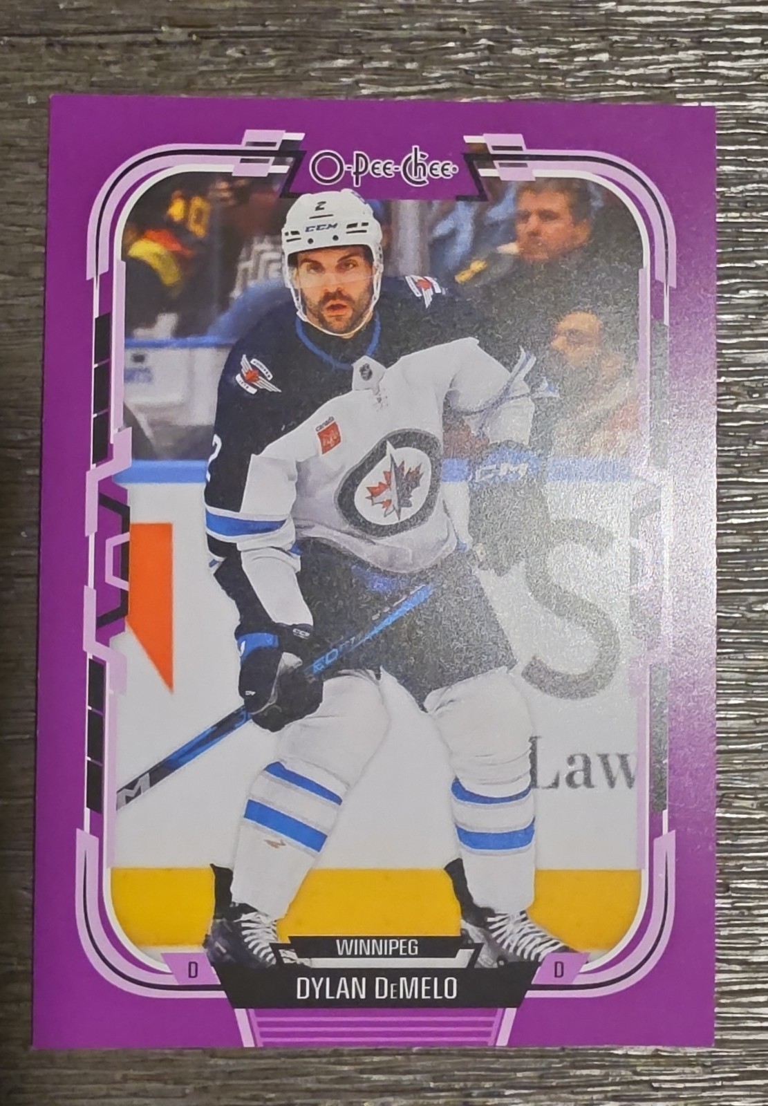 2025-26 O-Pee-Chee - Dylan DeMelo #410 Purple Border /49
