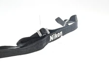 Nikon Black Strap w/ Metal Buckle #G789