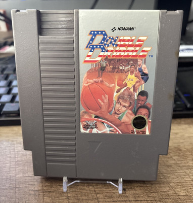 Nintendo NES Double Dribble - Tested & Working