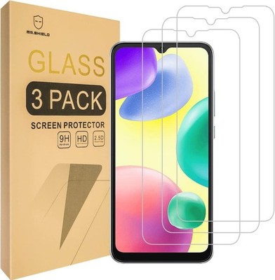 3PCS Screen Protector for Xiaomi Redmi 10A 9H Hardness Tempered Glass Japan Glas