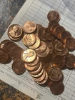 1955 D LINCOLN WHEAT CENT PENNY ROLL  BU UNCIRCULATED 50 COINS