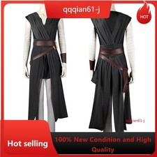Star Wars:The Rise of Skywalker Cosplay Rey Women Costume Outfit Jedi Knight Set