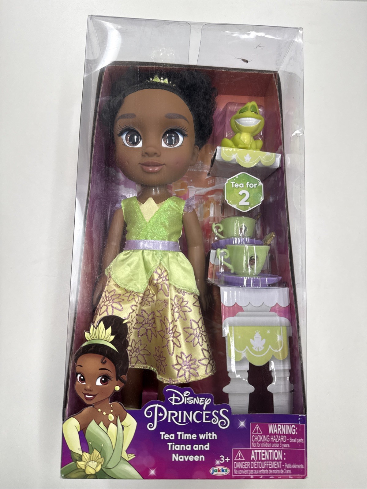 Disney Princess Treat Time with Tiana and Naveen Doll Brand New Jakks 2022