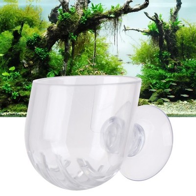 Fish Tank Feeder Automatic Automtic Red Feeding Cup Warm Food Dish