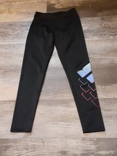 Black And Multicolor Adidas Leggings