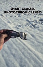 Sanvnet GS4 MAX Smart Glasses, featuring an 8MP camera with 4K video recording