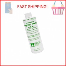 COSCO Pure Liquid Green Soap Stencil Tattoo Transfer Medical Prep Wash, 8 Fluid