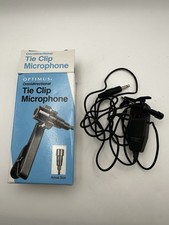 Optimus Tie Clip Omnidirectional Microphone 33-3013 Radio Shack