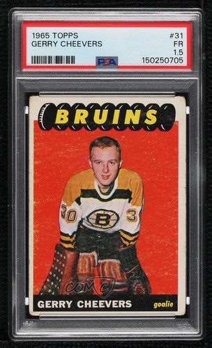 Gerry Cheevers #31 card