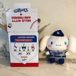 Hello Kitty Dodgers Plush | eBay
