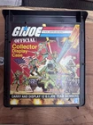 GI Joe 1982 Collector Display Case with Cards and Accessories