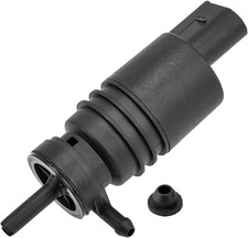 Zipelo Windshield Washer Pump with Grommet, Windshield Washer Fluid Pump Replace