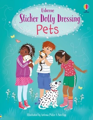 Sticker Dolly Dressing Pets by Fiona Watt (Paperback Book)