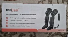 SHINE WELL Leg Massager with Heat and Compression, Leg Massager for Circulation