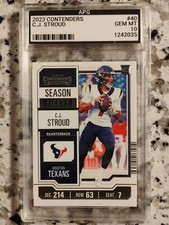 2023 Panini Contenders - Season Ticket C.J. Stroud #40 (RC) APG GEM MINT 10