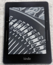 Amazon Kindle Voyage 4GB eReader Black Built-In Light Page Press Sensors WiFi