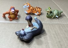 Disney Jungle Book  3 McDonald's Happy Meal Toys  1 Applause Figure  VG