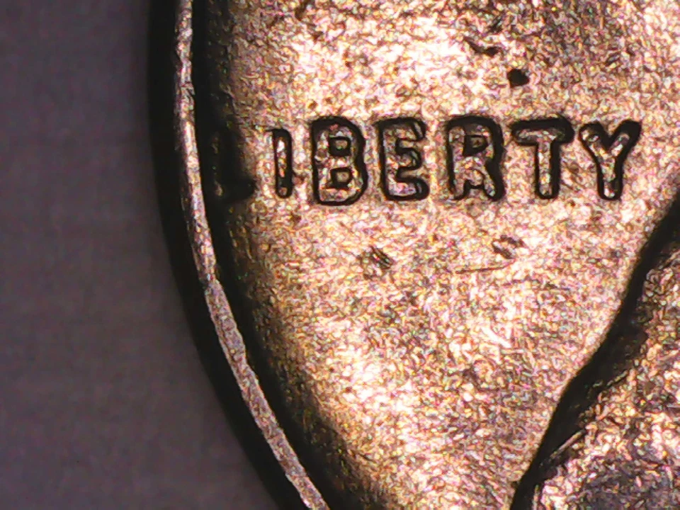 1956 No Mint (Philadelphia) Silver Wheat Penny One Cent Coin - Image 4 of 4