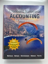 Financial & Managerial Accounting Wallace 1st...