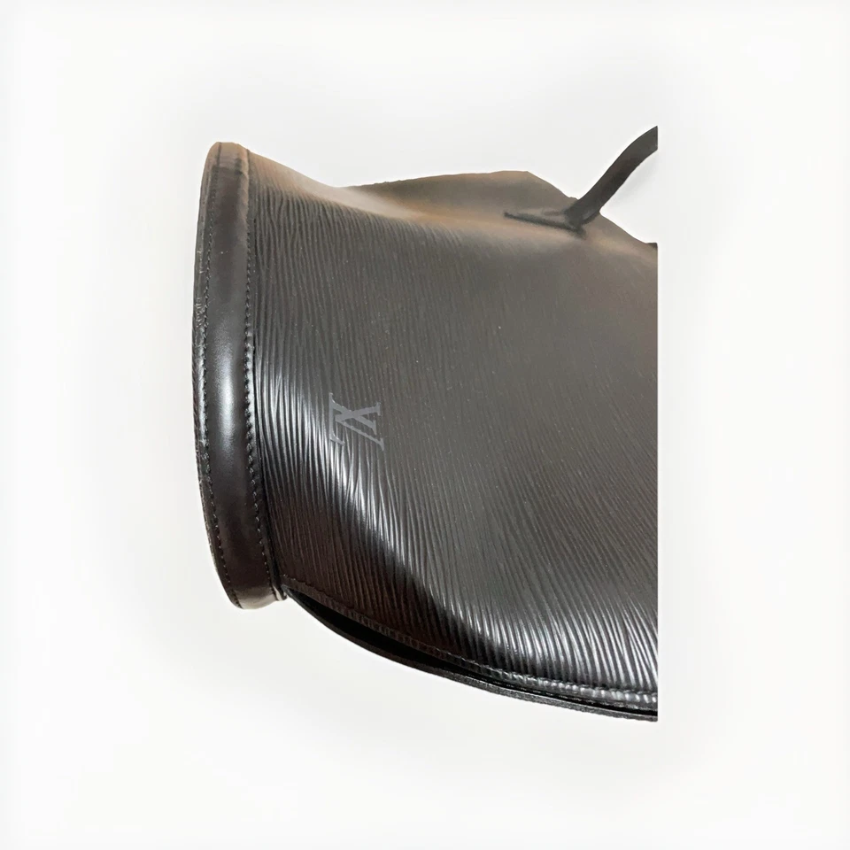 Bolso de hombro Louis Vuitton Saint Jacques de cuero EPI negro para mujer Foto 3 de 4