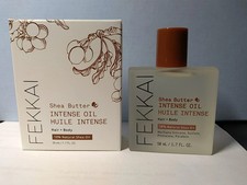 FEKKAI Shea Butter Intense Oil for Hair Body - Full Size 50 ml/1.7 oz In Box