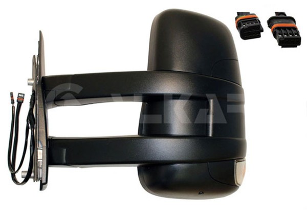 AußEnspiegel Alkar 9235249 FüR Iveco W16W Daily Beheizbar Mit Temperatursensor 4-image