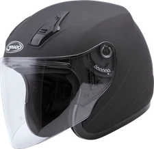 GMAX G317077N OF-17 OPEN-FACE HELMET MATTE BLACK XL
