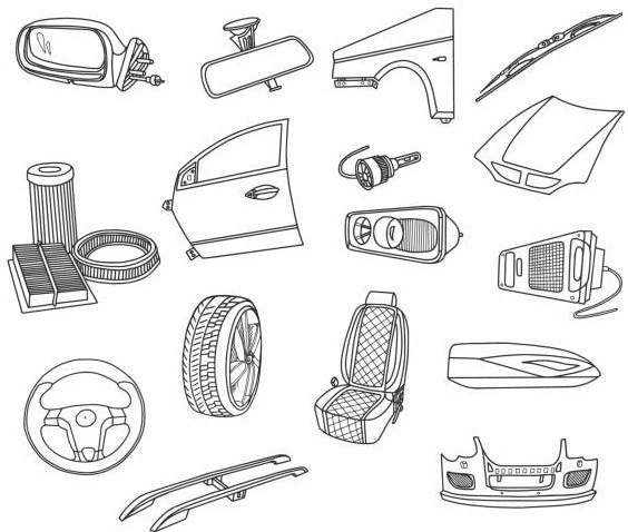 8t0807105a PARAURTI ANTERIORE NUOVO E ORIGINALE AUDI A4 Avant/Sedan - Imagen 4 de 4