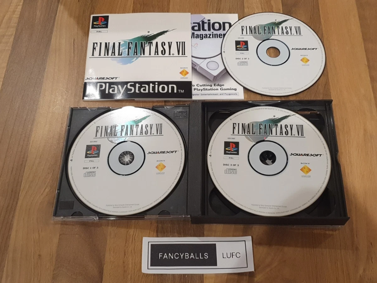 SONY PLAYSTATION PS1 - Final Fantasy VII 7 - Jaquettes / Covers - JAP