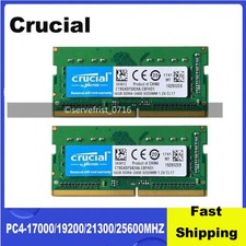 DDR4 RAM 2400/2666/3200MHz 8GB/16GB Crucial SO-DIMM 1.2V 260Pin for Laptop Lot